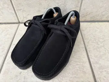 Clarks Wallabee 클락스 왈라비 24.5cm UK6 블랙