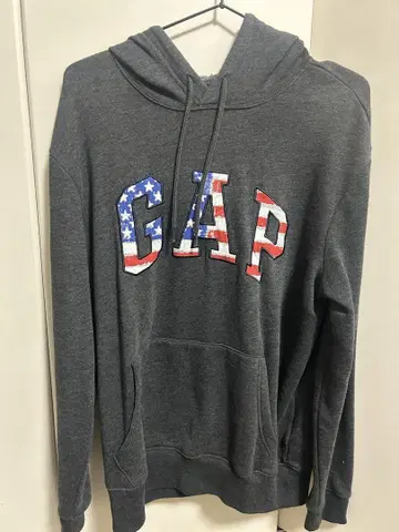 GAP 미국 국기 디자인 후드티