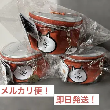주말 세일! 냥코 대전쟁 고양이 칸 파우치 3개 컴프 세트