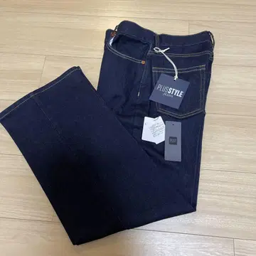 미사용 새상품 PLST 하이라이즈 와이드 청바지