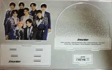 Snow Man 아크릴 스탠드 9인 세트