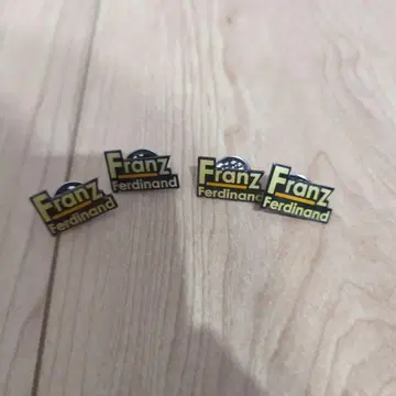 프란츠 페르디난트 핀 배지 4개 세트