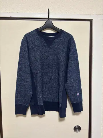Champion Reverse Weave 맨투맨 L 사이즈 다크 블루