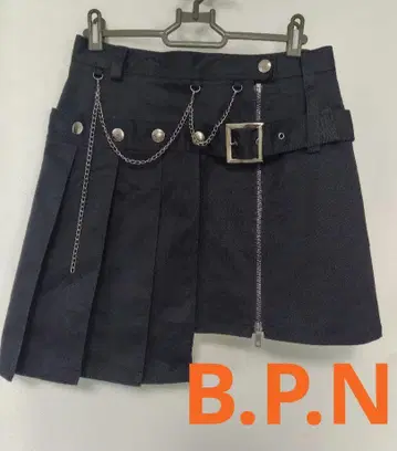 BLACK PEACE NOW 플리츠 스커트