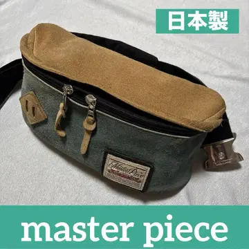 MasterPiece 마스터피스 천연 가죽 스웨이드 숄더 바디백