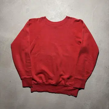 60s UNKNOWN 래글런 슬리브 스웨트 셔츠 USA 제조