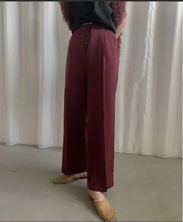 ameri vintage 보르도 팬츠 M