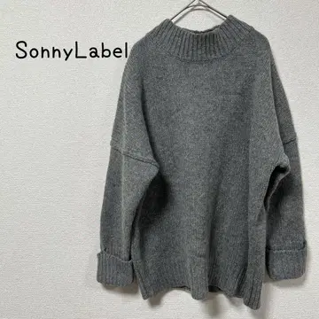 SonnyLabel 서니라벨 스웨터 니트 그레이 F 울 혼방