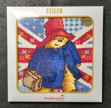 새상품 [ FEILER x 패딩턴 베어 ] 유니언 잭 페이러 타월 손수건