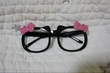 HELLO KITTY 리본 포함 안경