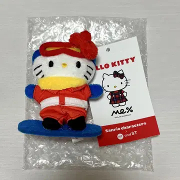 Me 헬로키티 LOWRYS FARM 스노우보드 토이 키링