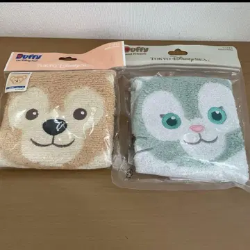 디즈니씨 더피 젤라토니 미니 타월 미사용 새상품