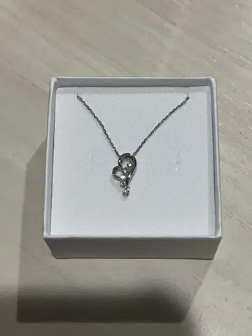 BLOOM Mood 실버 플라티나 도금 목걸이
