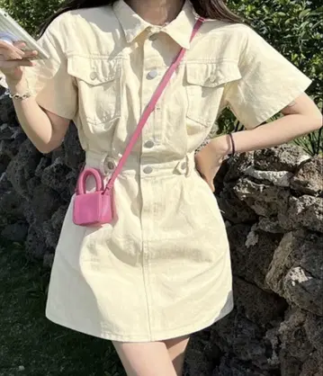 여성용 데님 원피스