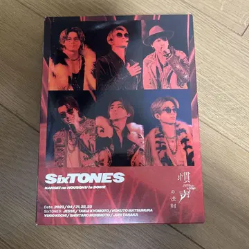 SixTONES 관성의 법칙 in Dome DVD