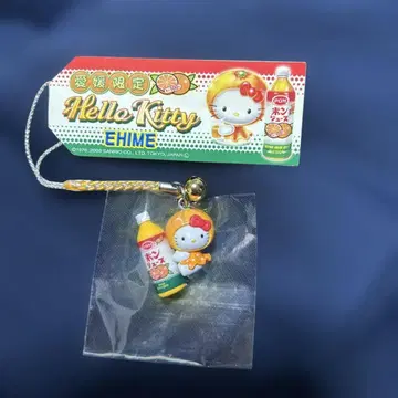 에히메 지역 한정판 헬로키티 스트랩