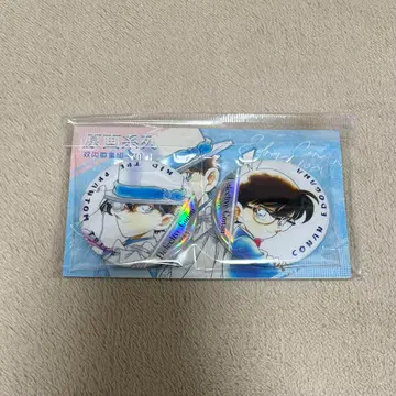 명탐정 코난 중국 한정판 원작 그림 캔뱃지 세트 에도카와 코난 괴도 키드