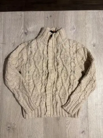 SCOTCH&SODA 베이지 L 카우친 가디건 새상품 자켓