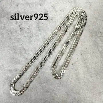 이탈리아제 silver925 italy 키헤이 체인 목걸이 45cm
