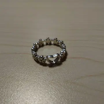 Flower Eternity Ring (Silver) [ Luxe ]