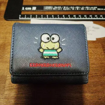 새상품 산리오 케로케로케로피 케로케로케로피 케로피 지갑 네이비
