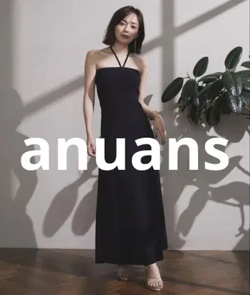 새상품급 anuans 니트 원피스 FREE 블랙 여성용