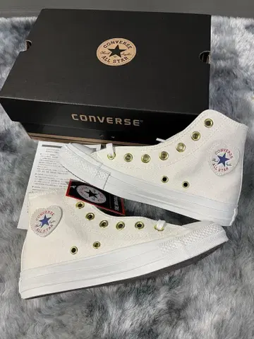 새상품 한정판 모델 컨버스 올스타 하트 패치 Z 하이 하트