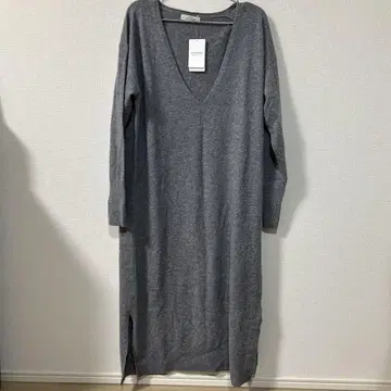 저널 스탠다드 리룸 울 캐시미어 깊은 V넥 원피스
