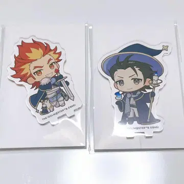 SideM 애니카페 신속일혼 홍이주작 블랙 현무 아크릴 스탠드 세트