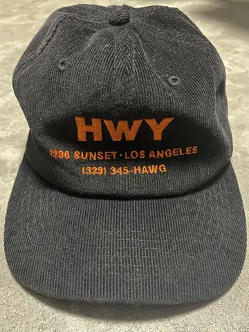 [레어] HWY 코듀로이 캡