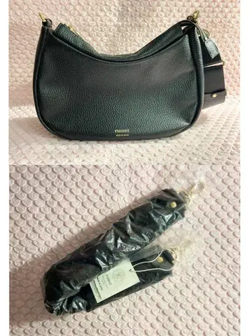 russet 하프문 숄더백 어레인지 숄더 벨트 퍼