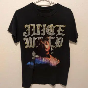 초레어 JUICE WRLD 그래픽 T셔츠 S 사이즈 블랙