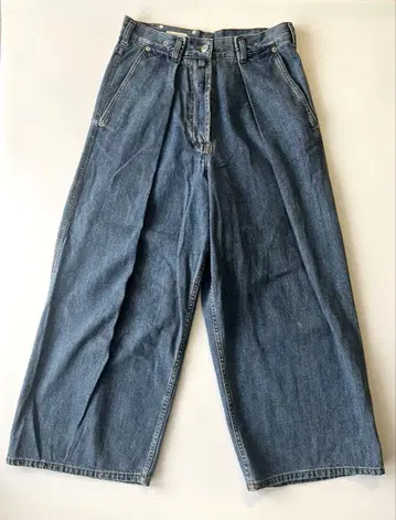 DRIES VAN NOTEN 드리스반노튼 턱 배기 데님 팬츠