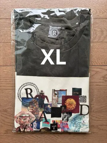 RADWIMPS 20주년 전시회 싱글 자켓 콜라주 티셔츠 XL