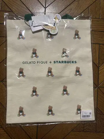 GELATO PIQUE + STARBUCKS 토트백