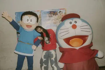 [ 아이묭 착용 ] 도라에몽 니트