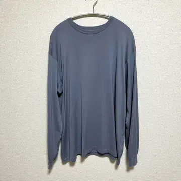 AURALEE LUSTER PLAITING L/S TEE