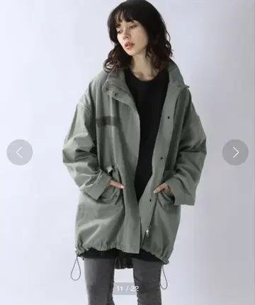 JEANASIS 소매 2WAY M-65 밀리터리 자켓 몬스터 파카