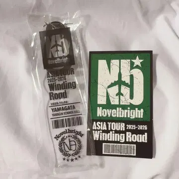 Novelbright 야마가타 저스틴 FC 혜택 키링 카드