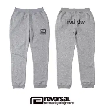 REVERSAL 리버설 속기모 rvddw 스웨트 팬츠 그레이 M