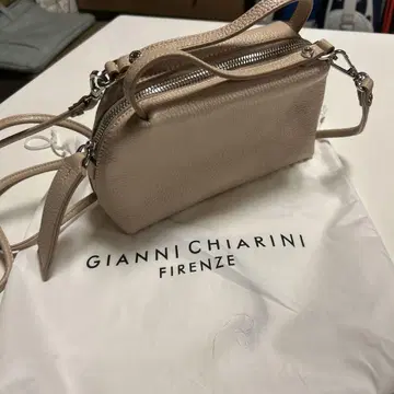 GIANNI CHIARINI 베이지 숄더백