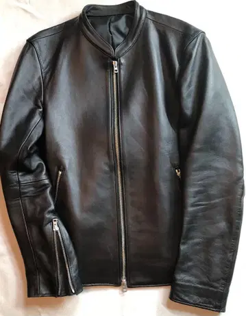 새상품급 LIDNM 양가죽 자켓 블랙 M 일본제