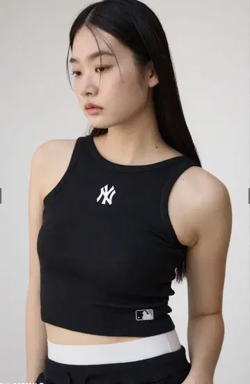[ 미사용 새상품 ] MLB 여성 탱크탑 NY 아줄바이마우지