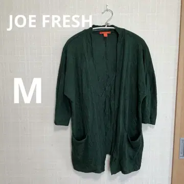 JOE FRESH 다크 그린 가디건 M