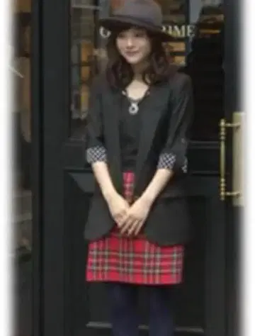 레어 디어 시스터 이시하라 사토미 착용 길드 프라임 원피스 체크
