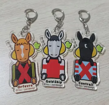 아크릴 키링 꿈꾸는 명마 컬렉션 경마