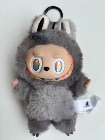POP MART 빅 인투 에너지 Labubu 러브브 시크릿 그레이