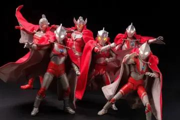 6점 세트 S.H.Figuarts 울트라맨 브라더스용 망토