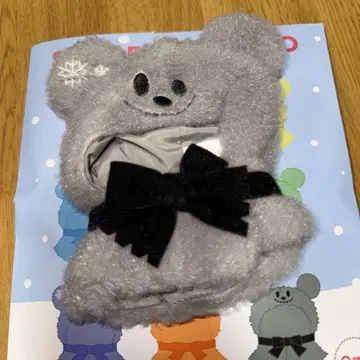 디즈니 스토어 유니베어시티 시크릿 판초 블랙