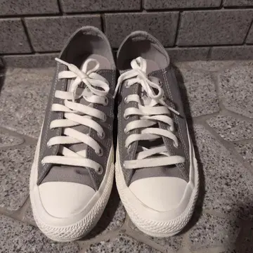 즉시 구매 컨버스 ALL STAR TC OX 그레이 23.5cm